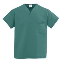 Buy Medline ComfortEase Unisex One-Pocket Reversible Scrub Tops - Evergreen