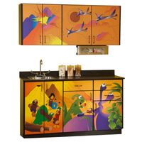 Buy Clinton Pediatric Imagination Series Dino Days Base and Wall Cabinets