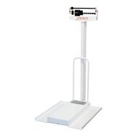 Buy Detecto 485 Mechanical Stationary Wheelchair Scales