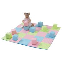 Buy Childrens Factory Pastel Patchwork Mat and Block Set