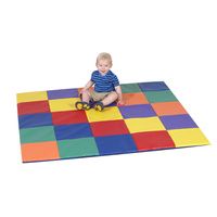 Buy Childrens Factory Primary Patchwork Crawly Mat