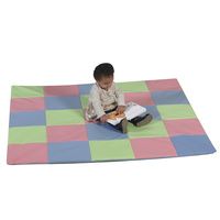 Buy Childrens Factory Pastel Patchwork Crawly Mat