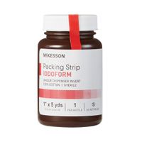 McKesson Iodoform Packing Cotton Strips