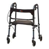 Buy Nova Medical Cruiser De-Light Four-Wheel Folding Walker With Basket