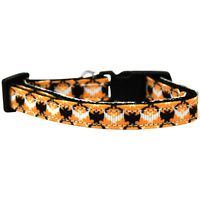 Buy Mirage Bat Argyle Nylon Cat Collar