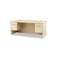 Buy HON Valido Series Bow Front Double Pedestal Desk