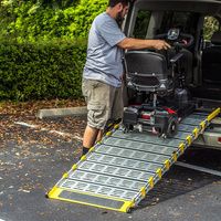 RollARamp Powered AutoFold Van Ramp System