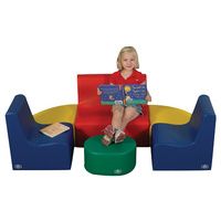 Buy Childrens Factory Medium Tot Primary 6 Piece Contour Seating