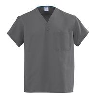 Buy Medline AngelStat Unisex Reversible V-Neck Scrub Tops - Charcoal