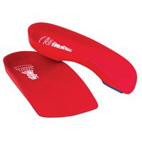 Buy Vasyli Custom Red 3/4th Length High Density Insoles