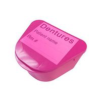 Buy Medegen Denture Cup with Hinged Lid