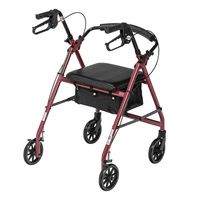 Buy Drive Aluminum Rollator With Fold Up and Removable Back Support and 7.5" Casters