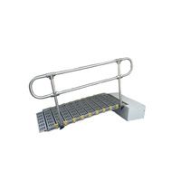 RollARamp Removable Aluminum Loop End Handrails