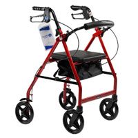 Buy Dynarex DynaGo Quad 8 Aluminum Rollator