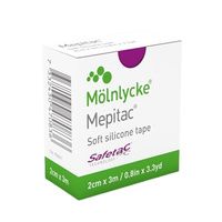 Molnlycke Mepitac Soft Silicone Tape