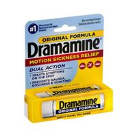 Buy Dramamine Original Formula Motion Sickness Relief Tablet