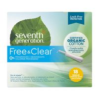 Buy Seventh Generation Organic Cotton Regular Tampons With Applicator