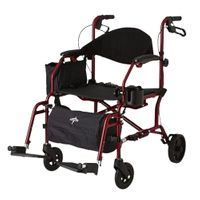 Medline Excel Translator Combination Rollator And Transport Chair