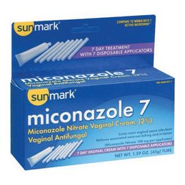 Sunmark Vaginal Antifungal Suppositories With Applicator