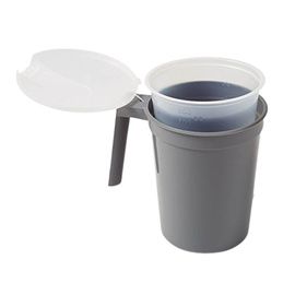 Medline Water Pitcher Set With Plastic Inner Liner