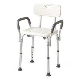 Medline Knockdown Bath Bench with Arms and Back