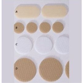 Self-Adhesive Strap Attach Hook Tabs and Coins