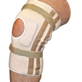 AT Surgical Pull-On Open Patella Knee Brace With Cartilage Pad