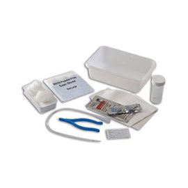 Welcon Nurse Assist Disposable Catheter Tray with 14FR Red Rubber Catheter