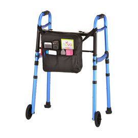 Nova Medical Folding Walker with 5" Wheels