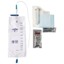 Medline Pre Connected Vinyl Intermittent Catheter Tray
