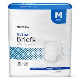 McKesson Ultra Absorbency Tab Closure Adult Disposable Briefs