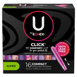Kimberly Clark Tampons super absorbency