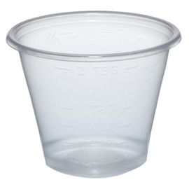 Medegen Graduated Plastic Medicine Cup