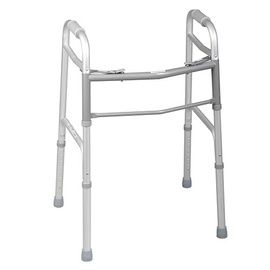 Medline Youth Two-Button Folding Walkers without Wheels