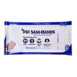 Sani Hands Instant Ethyl Alcohol Sanitizing Wipes