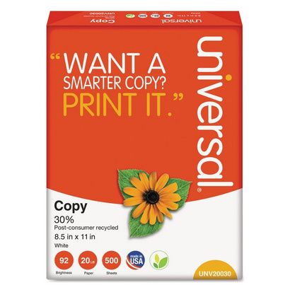 Buy Universal 30% Recycled Copy Paper