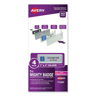 Buy Avery The Mighty Badge Name Badge Holders