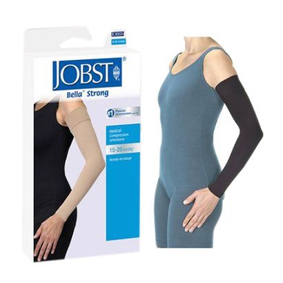 Buy BSN Jobst Bella Strong Black 15-20 mmHg Compression Arm Sleeve - Long