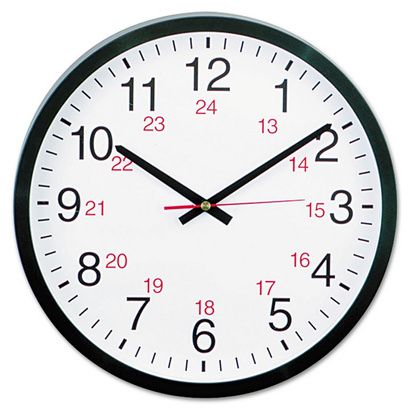 Buy Universal 24-Hour Round Wall Clock