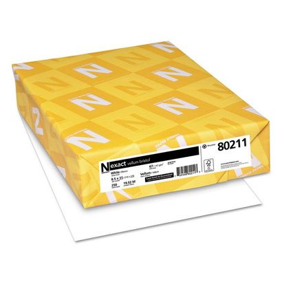 Buy Neenah Paper Exact Vellum Bristol Cover Stock