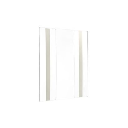 Buy AdirOffice Wall Mount Side-Loading Acrylic Sign Holder