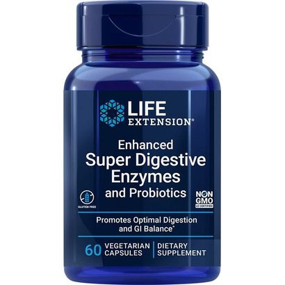 Buy Life Extension Enhanced Super Digestive Enzymes and Probiotics Capsules