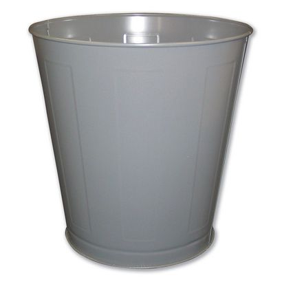 Buy Impact Round Metal Wastebasket