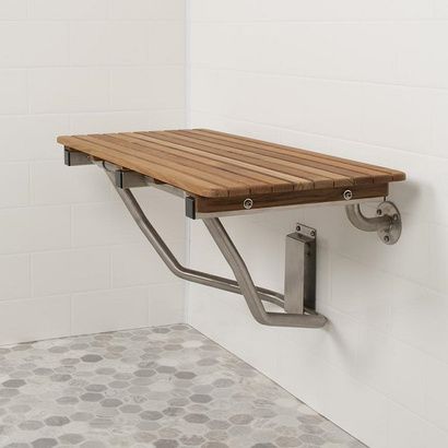 Buy Teakworks4u ADA Wall Mount Burmese Teak Shower Seat