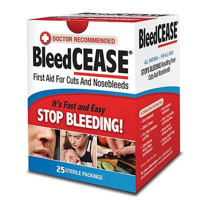 Buy Carencease Healthcare BleedCEASE Nosebleed Treatment Kit