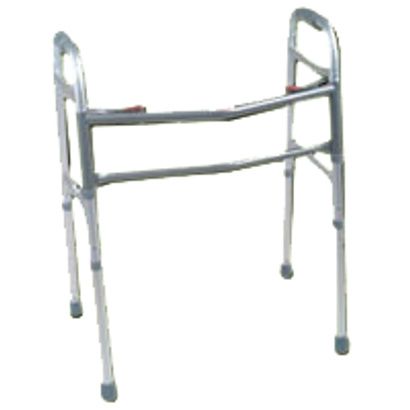 Buy Rose Healthcare Oversized Two Button Aluminum Folding Walker