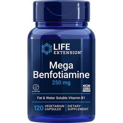 Buy Life Extension Mega Benfotiamine Capsules