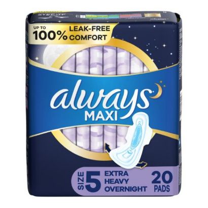 Buy Procter & Gamble Always Overnight Absorbency Feminine Pad