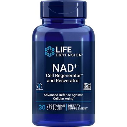 Buy Life Extension NAD+ Cell Regenerator and Resveratrol Capsules