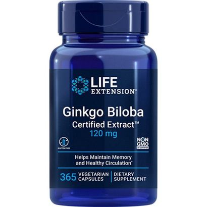 Buy Life Extension Ginkgo Biloba Certified Extract Capsules